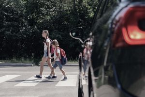 Kinderen in het verkeer